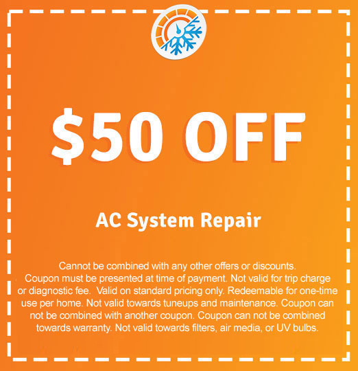 AC System Repair Coupon