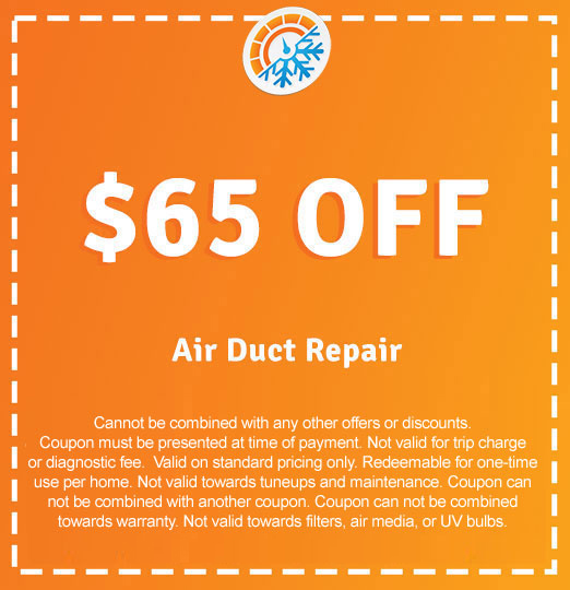 Air Duct Repair Coupon